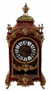CLOCK FRENCH GILDED   3b1328