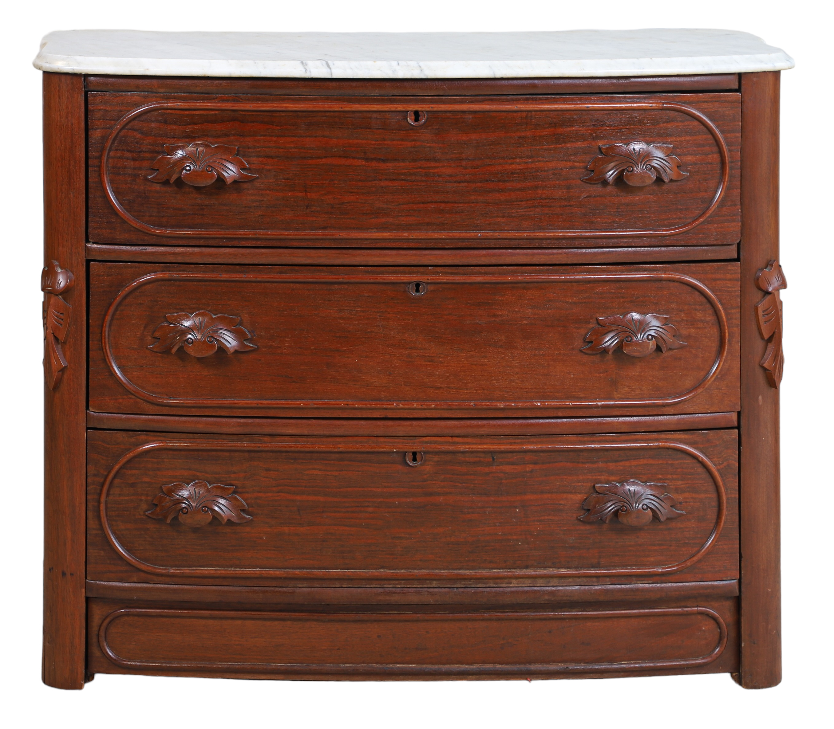 Victorian marbletop chest of drawers  3b1704