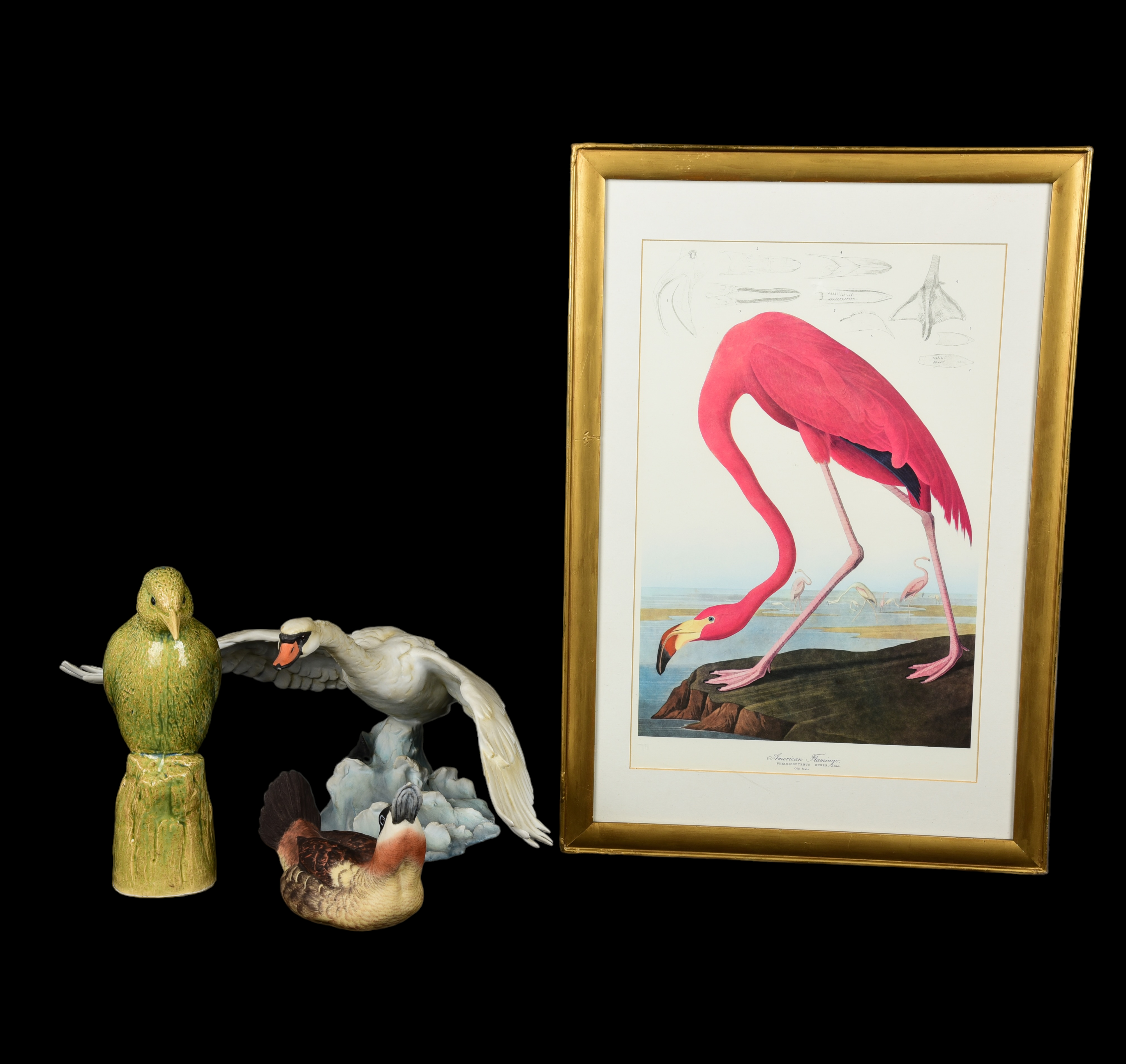 (4) Bird figurines, c/o Kaiser