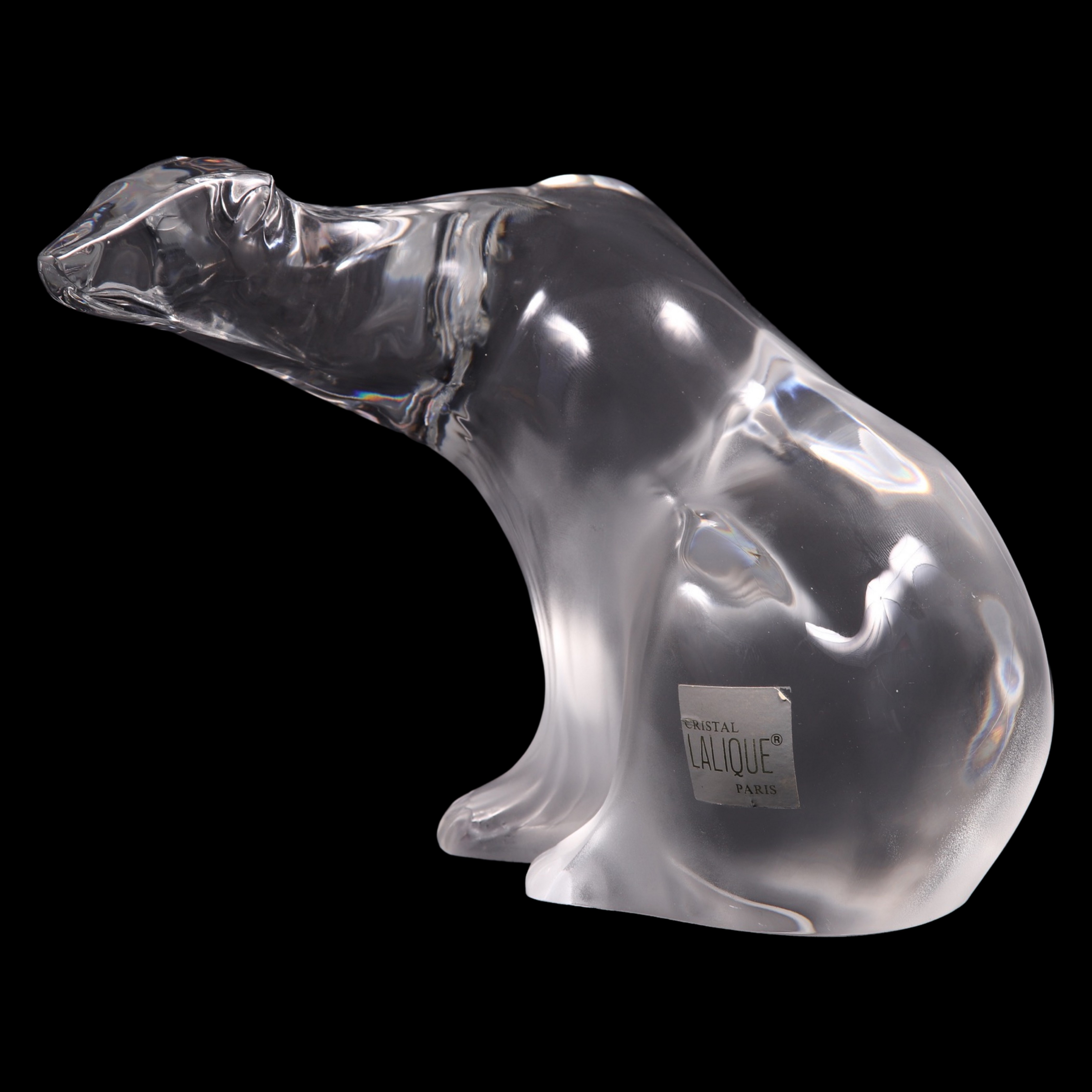 Lalique Ours polar bear crystal 3b462a