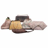 (6) Antique and vintage purses to include