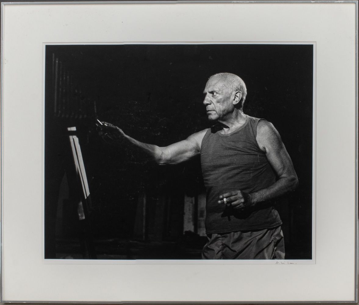 ANDRE VILLERS PHOTOGRAPH OF PICASSO  3b49c0