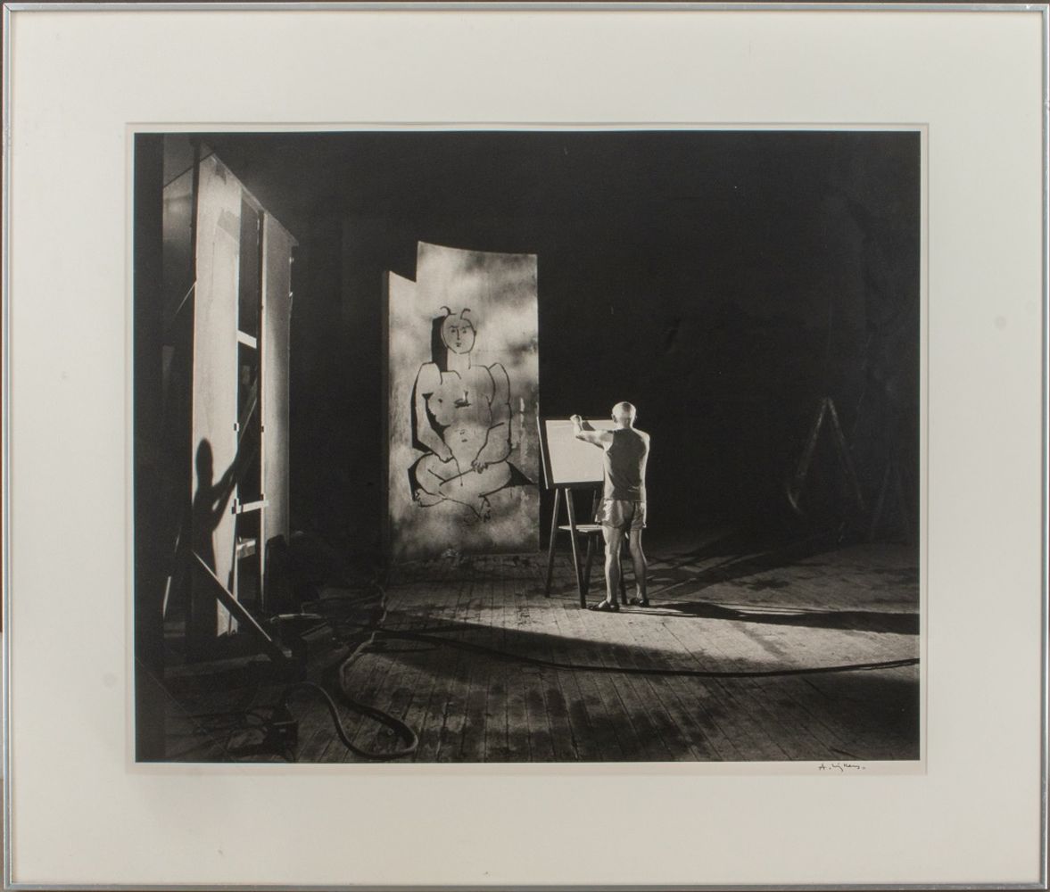 ANDRE VILLERS PHOTOGRAPH OF PICASSO  3b49c2