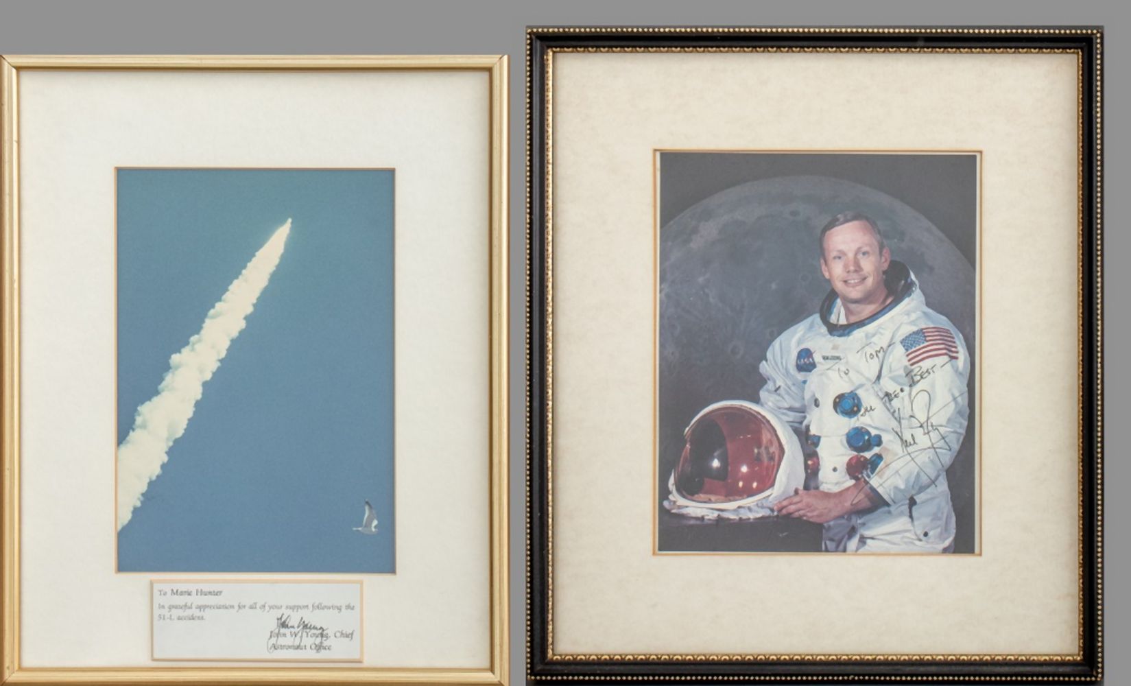 NEIL ARMSTRONG AUTOGRAPHED PHOTOGRAPH  3b4ae9