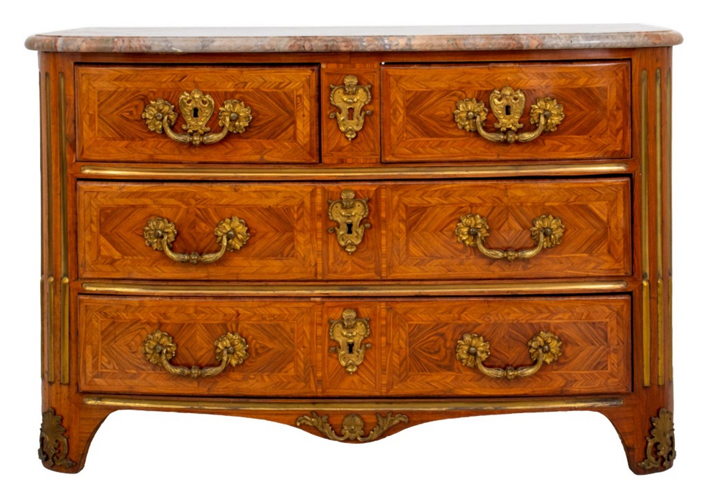 FRENCH REGENCE KINGWOOD MARQUETRY 3b4afe
