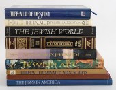 JUDAICA REFERENCE BOOKS, 9 Nine Judaica