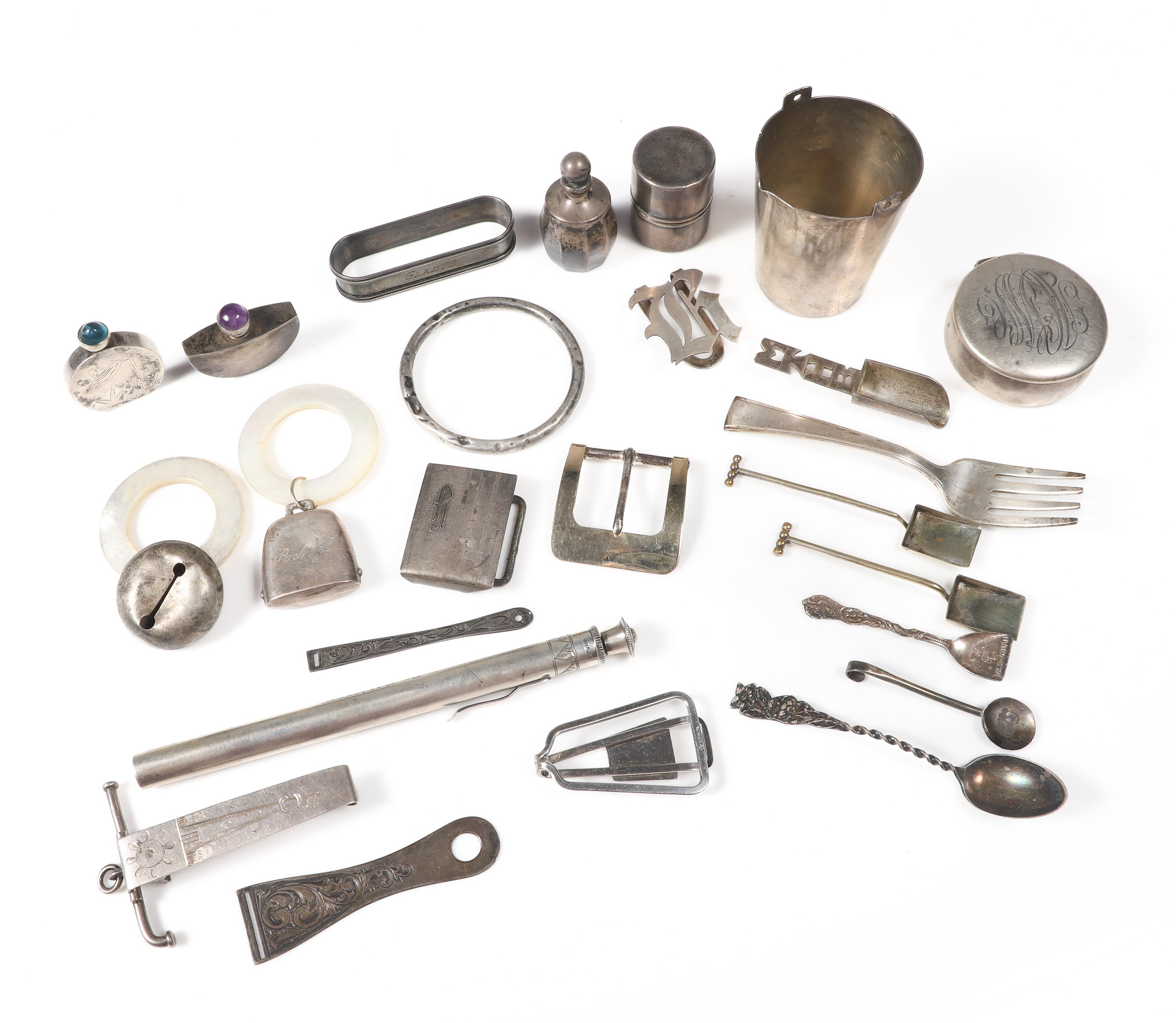 Assorted sterling items to include 3b4cae