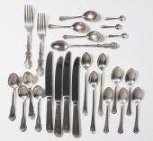 (7) Sterling silver partial flatware