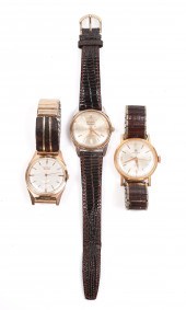 (3) Mens wristwatches to include Moeris