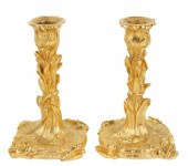 PAIR OF FRENCH ROCOCO STYLE GILT 3b5474