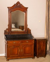 ROCOCO REVIVAL DRESSER WITH MIRROR AND