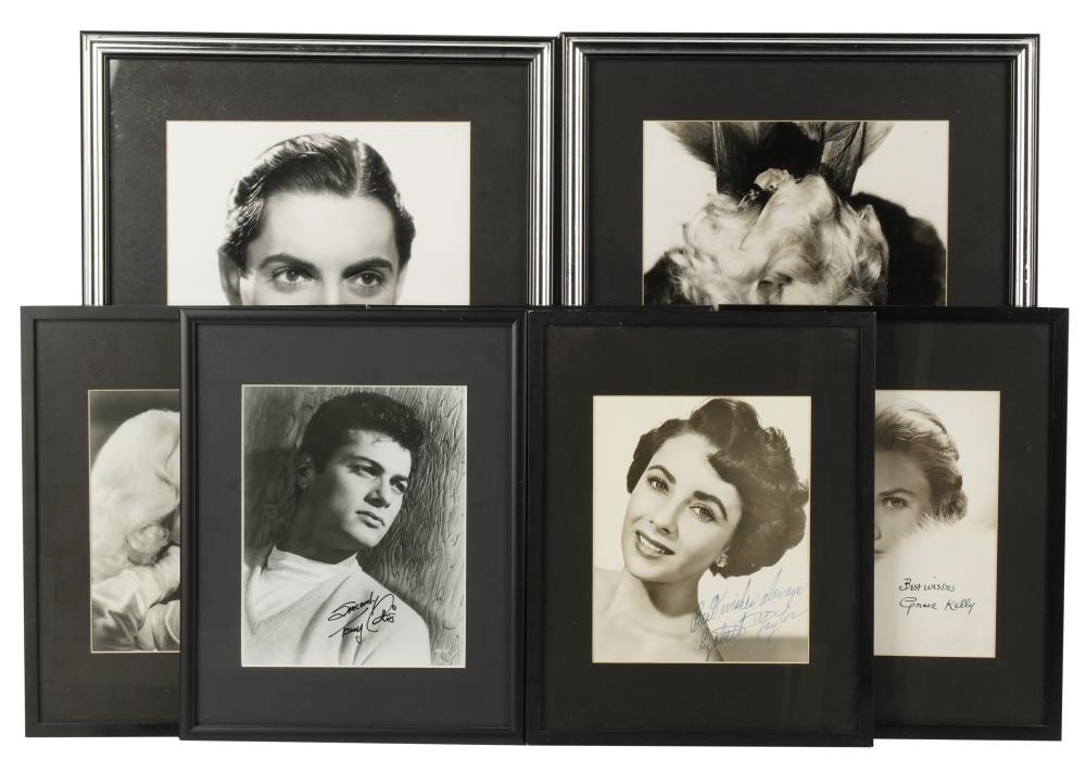 COLLECTION OF SIGNED HOLLYWOOD 3b5715