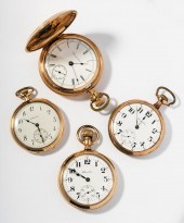GROUP OF FOUR POCKET WATCHESGroup of