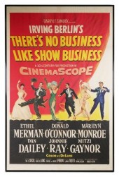 MARILYN MONROE MOVIE POSTER1954 THERES