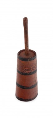 MINIATURE BUTTER CHURN WITH DASHER AMERICA,