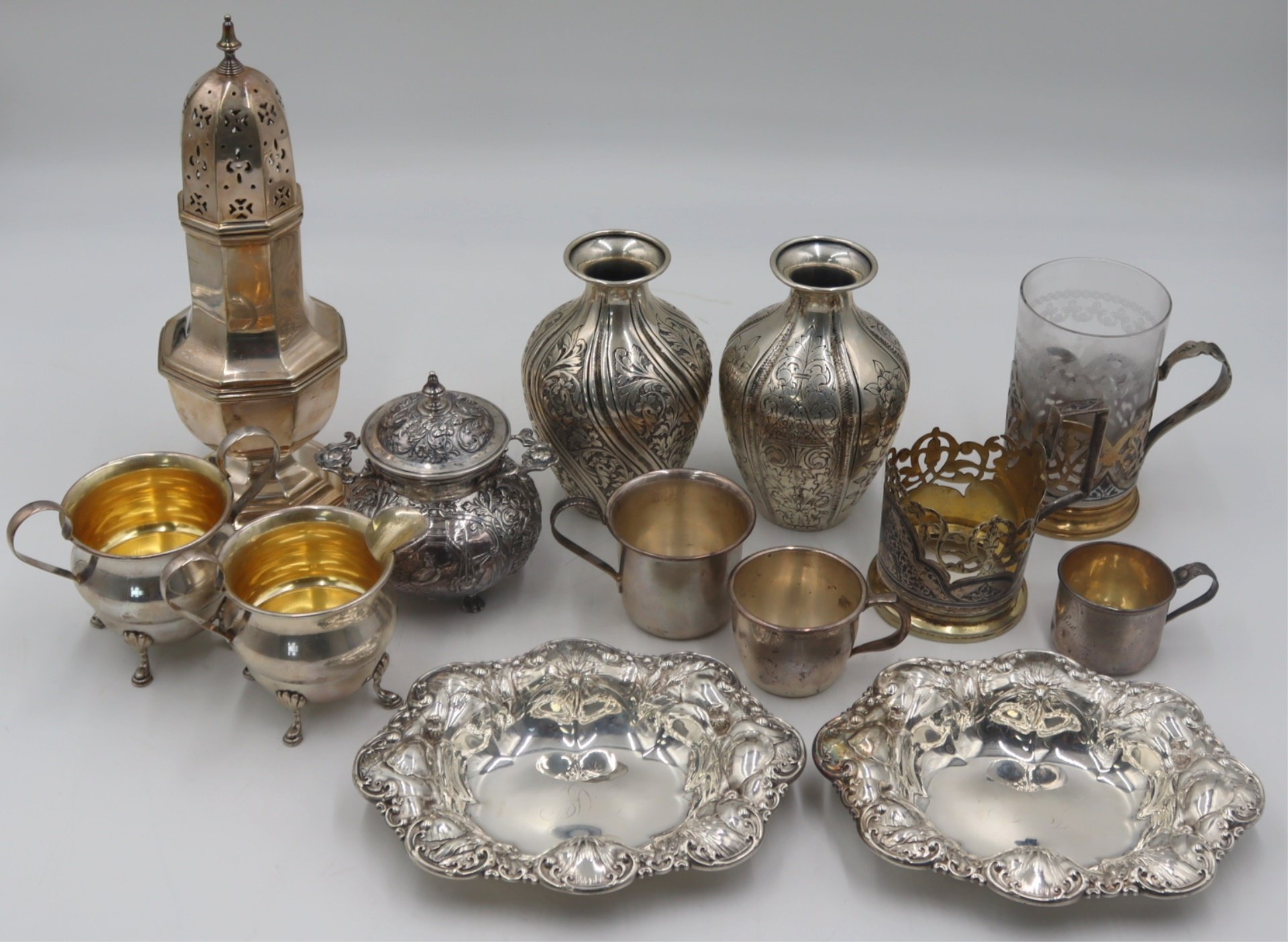 SILVER COLLECTION OF SILVER TABLEWARES  3b381f