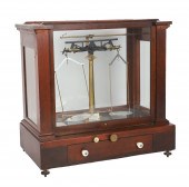 Henry Troemner Cased Apothecary Scale,