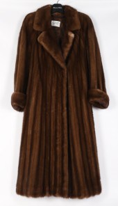 Patchin Furs full length mink, 34 shoulders,