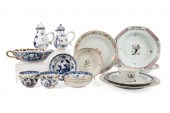18PC COLLECTION OF CHINESE EXPORT PORCELAIN