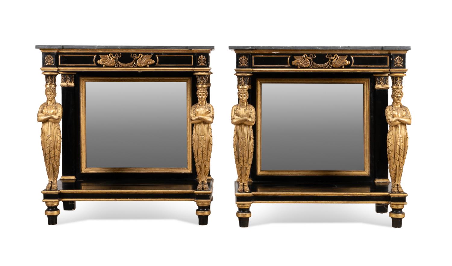PR EMPIRE STYLE GILTWOOD MARBLE 3b4006