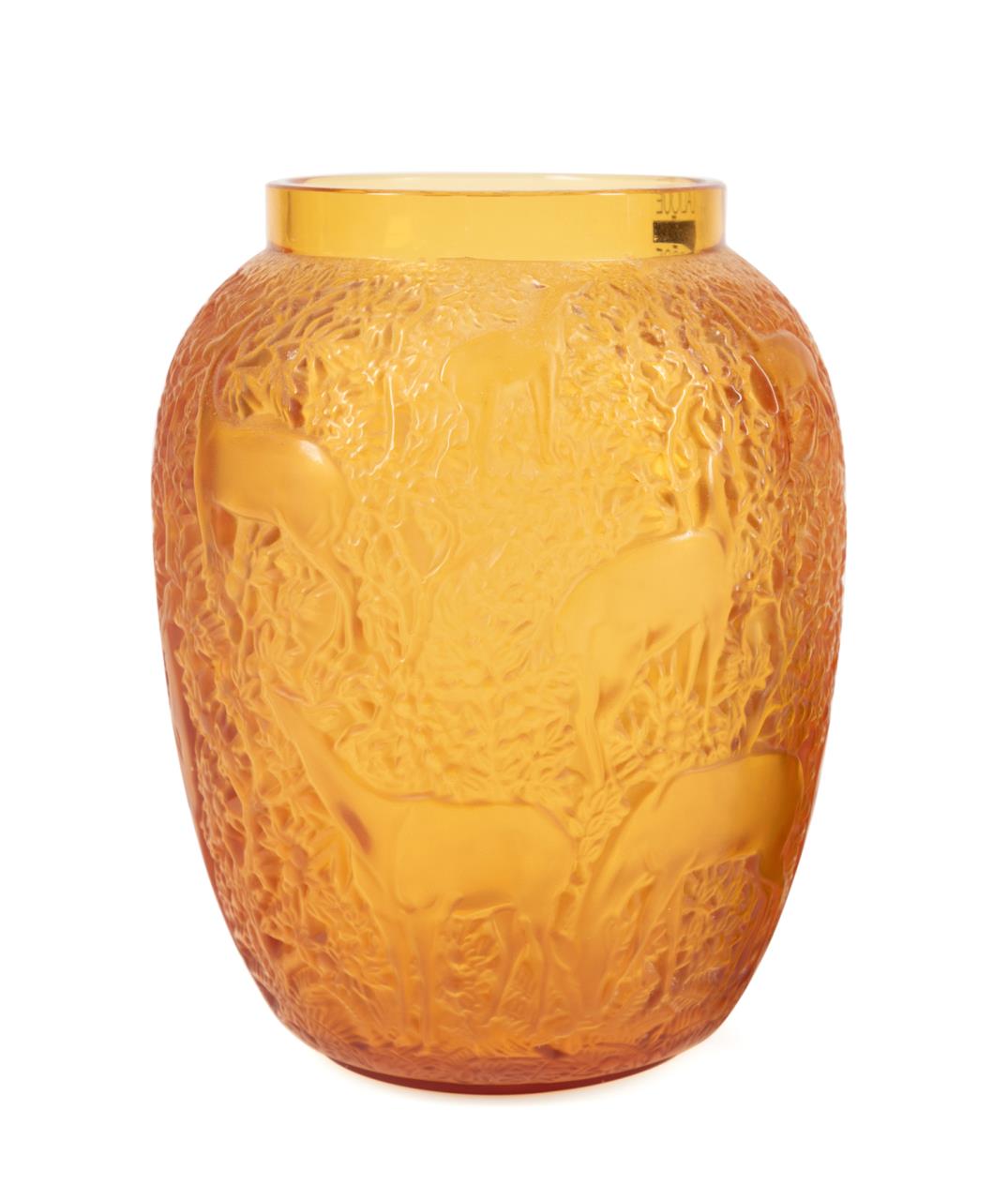 LALIQUE AMBER BICHES PATTERN 3b40be