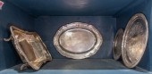 FOUR SILVERPLATE HOLLOW WARE ITEMS  3b4297