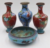 COLLECTION OF CHINESE CLOISONNE  3b6f0d