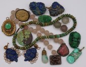 JEWELRY ASSORTED ASIAN CARVED 3b7d49