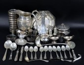 SILVER. ASSORTED STERLING AND SILVER