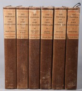 Six volumes of set number 295 of 650