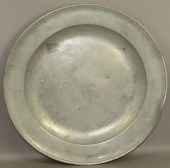 ENGLISH PEWTER CHARGER BY BURFORD &