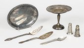 Lot of sterling & silver plate, c/o