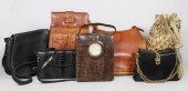 (7) Vintage purses to include black