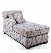 Bassett Contemporary upholstered chaise