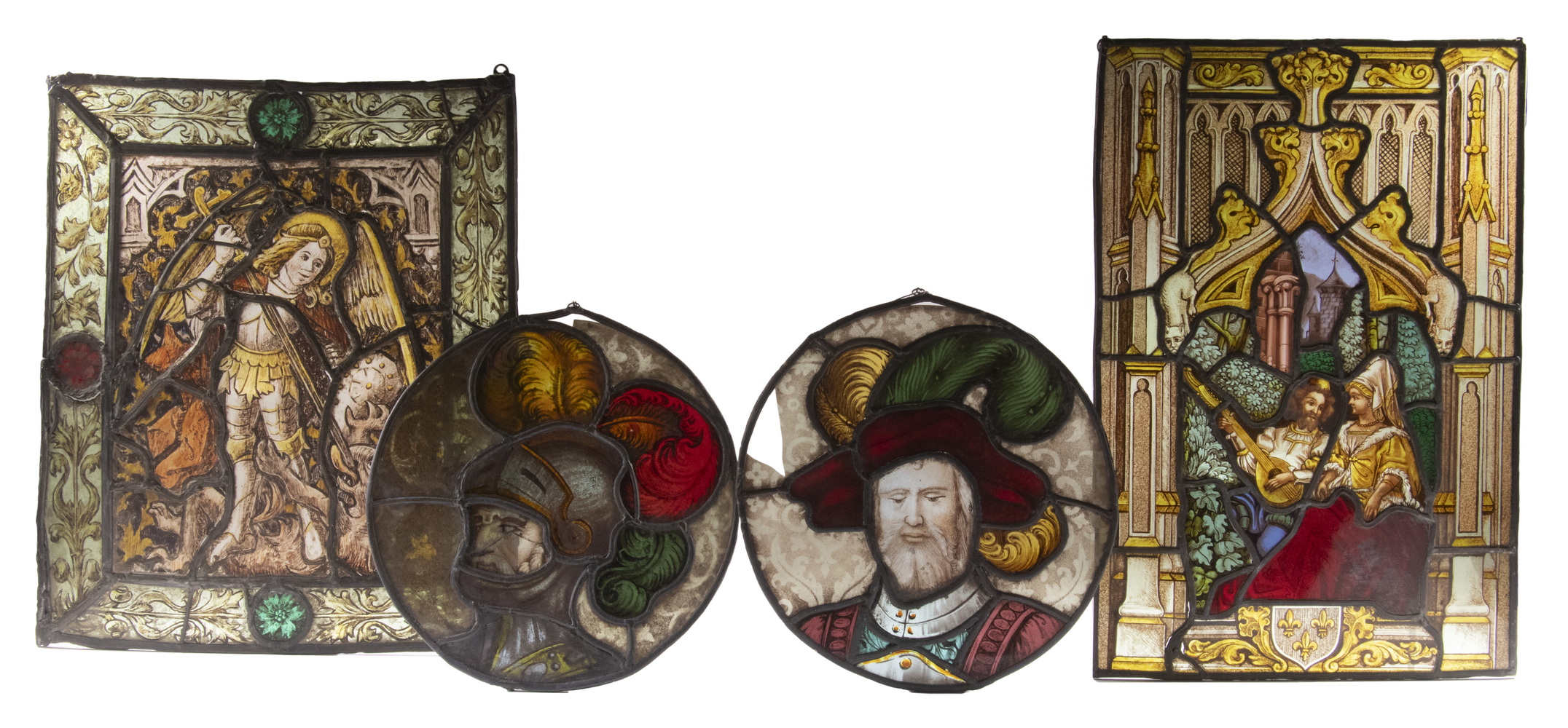 STAINED GLASS RELIGIOUS PANELS 3b6780
