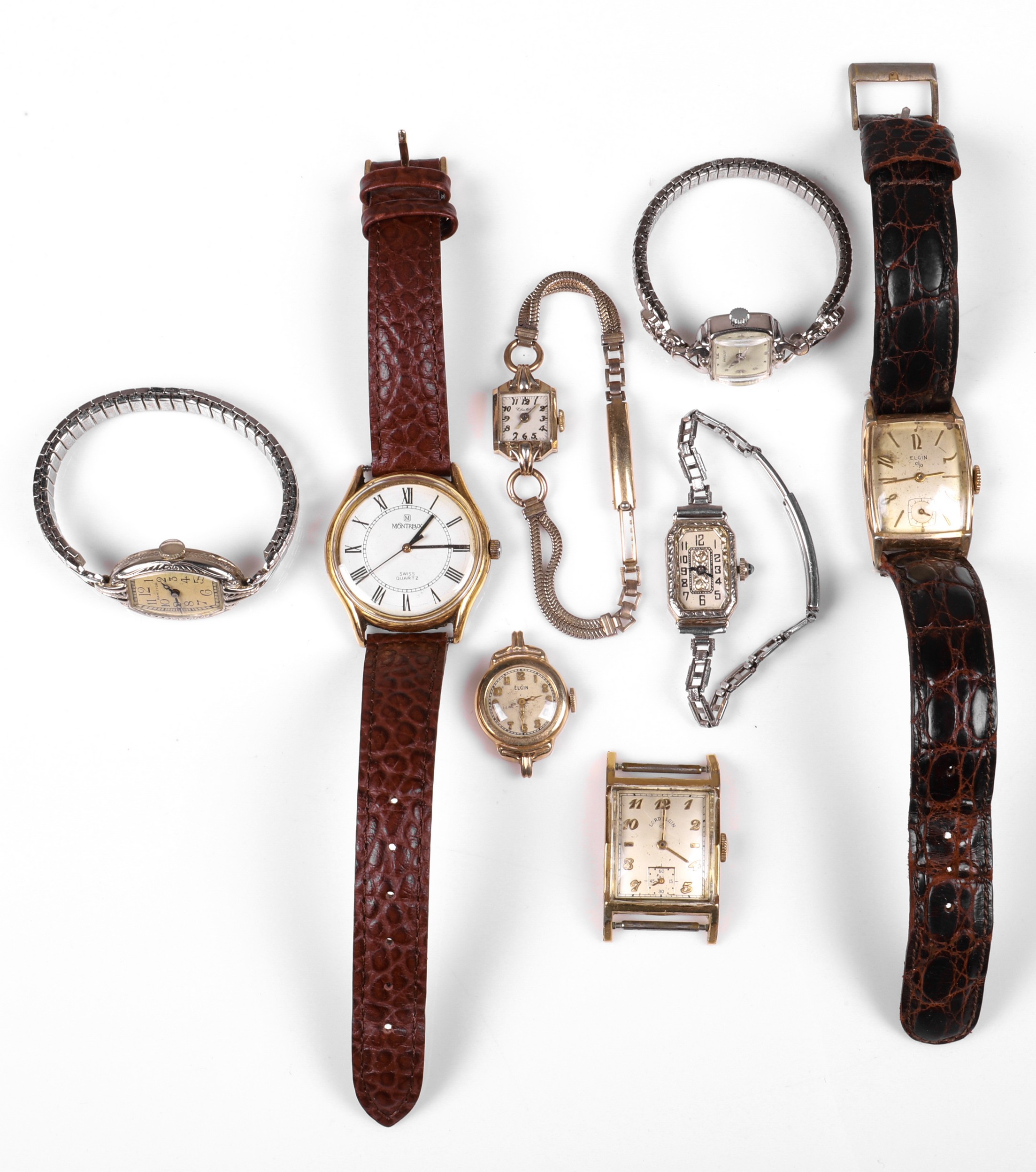  8 Vintage watches to include 3b6910