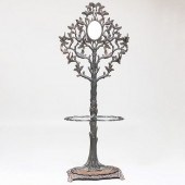 VICTORIAN CAST IRON HALL TREEInset with
