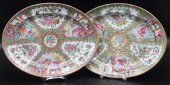 NEAR PAIR OF CHINESE EXPORT PLATTERS.