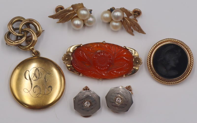 JEWELRY ASSORTED ANTIQUE AND VINTAGE 3b9f24