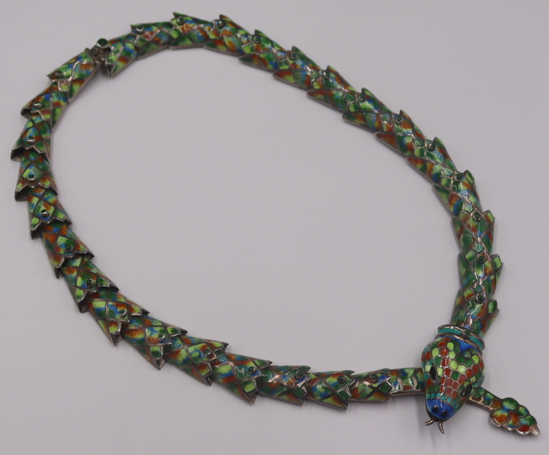JEWELRY MEXICAN STERLING AND ENAMEL 3ba233