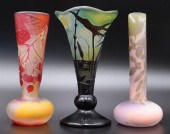 GROUPING OF 3 GALLE ART GLASS 3ba56a