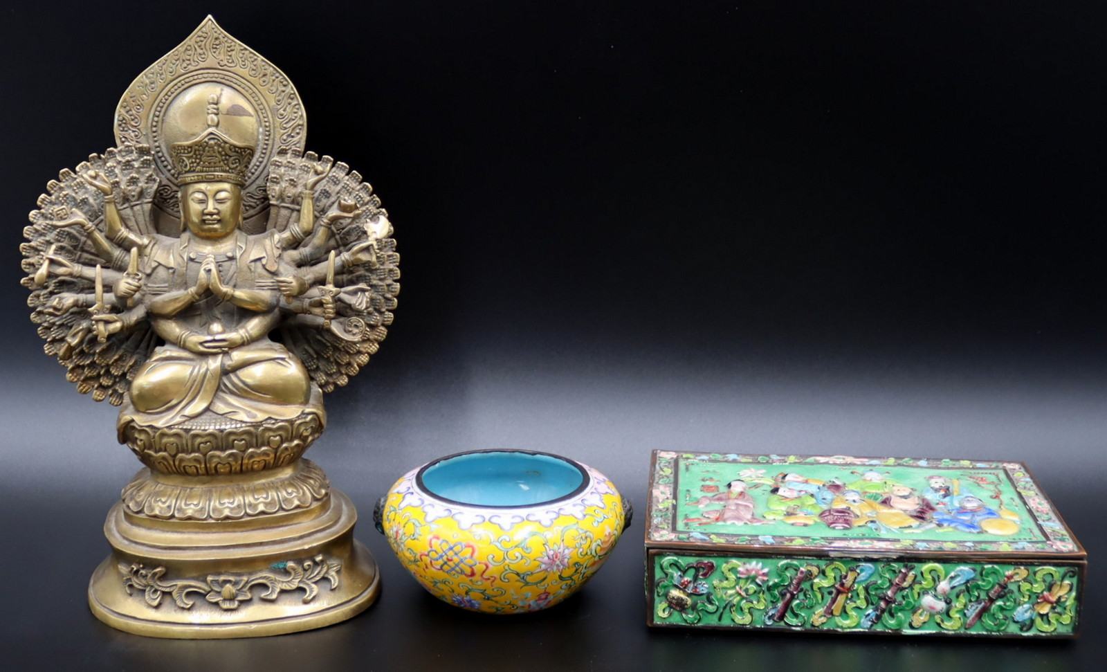 GROUPING OF ASIAN OBJECTS INC  3ba8fa