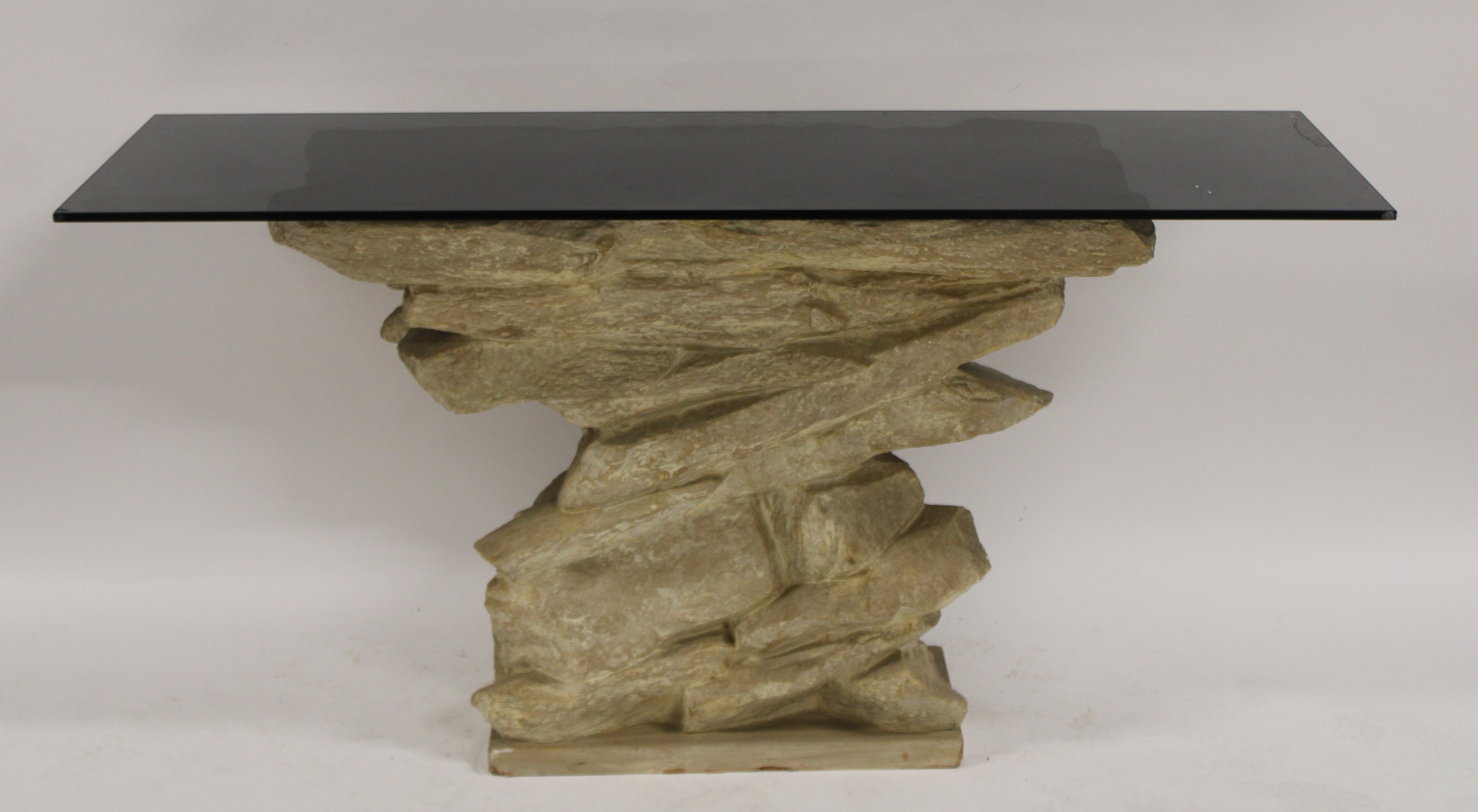 STONE FORM CONSOLE TABLE AFTER 3b82fc
