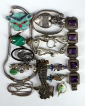 JEWELRY ASSORTED STERLING AND 3b8475