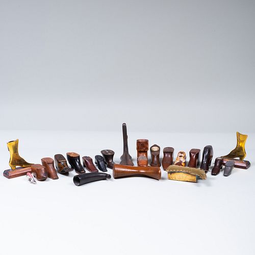LARGE GROUP OF SHOE FORM SNUFF 3b896d
