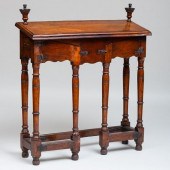 UNUSUAL WILLIAM AND MARY WALNUT AND