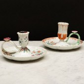 TWO CHINESE EXPORT FAMILLE ROSE PORCELAIN