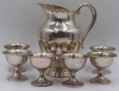 STERLING. STERLING WATER PITCHER AND