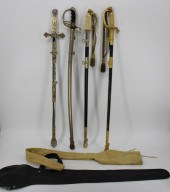COLLECTION OF ANTIQUE SWORDS FOUR (4)