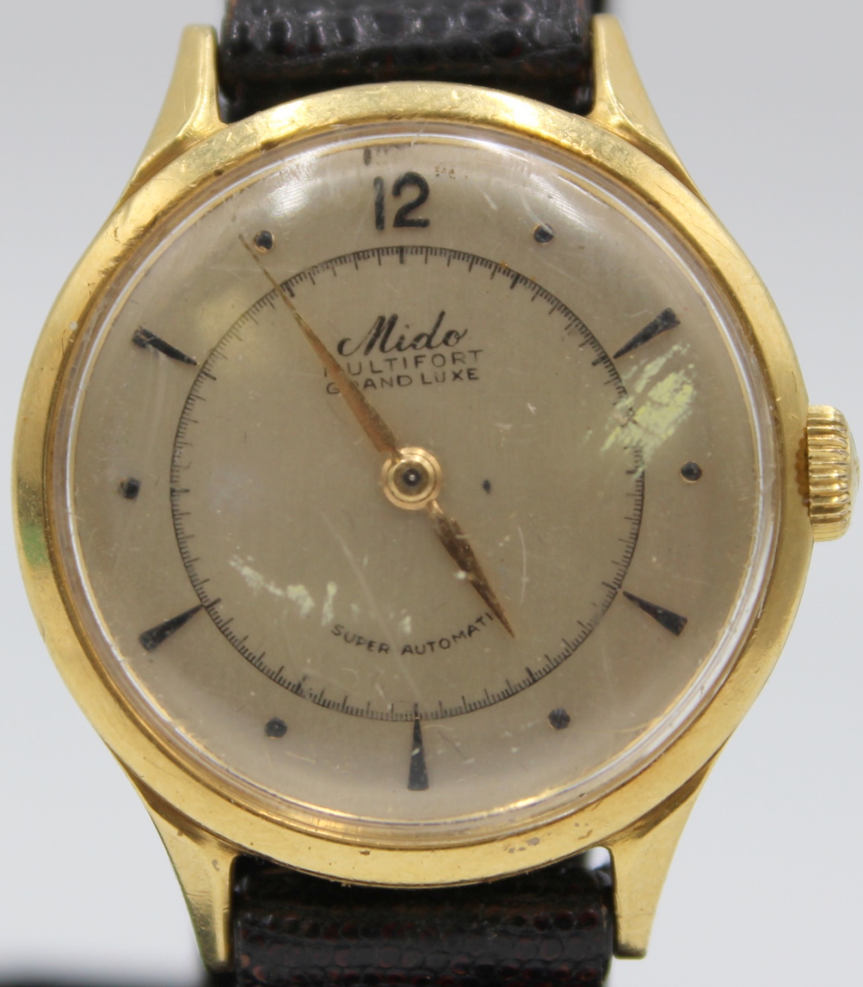 JEWELRY MEN S MIDO 18KT GOLD AUTOMATIC 3bc77d